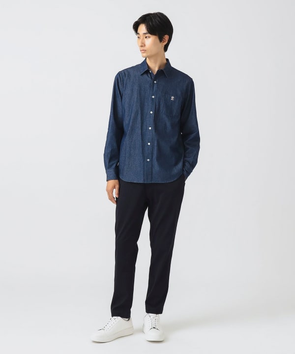 BEAMS HEART デニムシャツ 長袖 美品！未使用！】BEAMS HEART ビームス デニムシャツ 長袖シャツ
