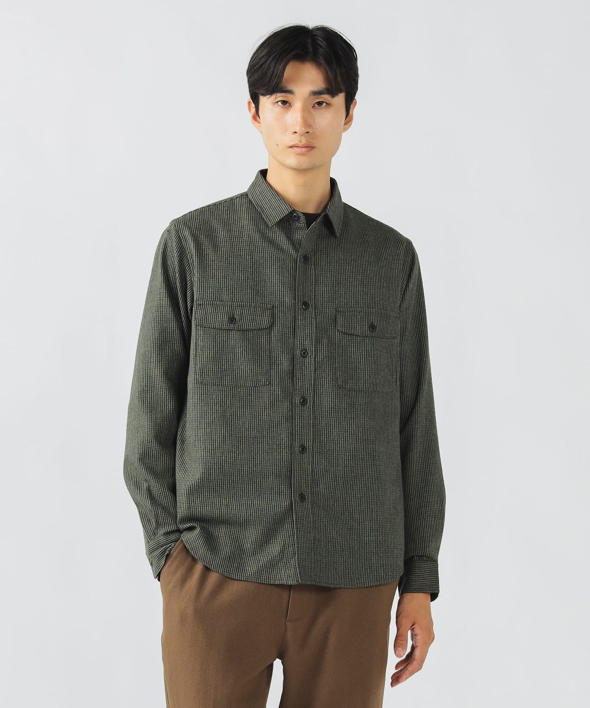 ガンクラブ CPO シャツ シャツ・ブラウス MEN OLIVE M ガンクラブ CPO シャツ シャツ・ブラウス MEN OLIVE M