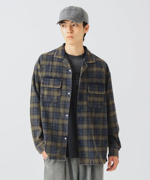 BEAMS　ビームス　ネルシャツ BEAMS（ビームス）チェック ネルシャツ（シャツ・ブラウス