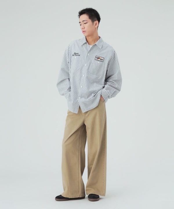 GMS ワーク ロングスリーブシャツ [H:183cm C:80 W:68 H:89.5 Size:L]