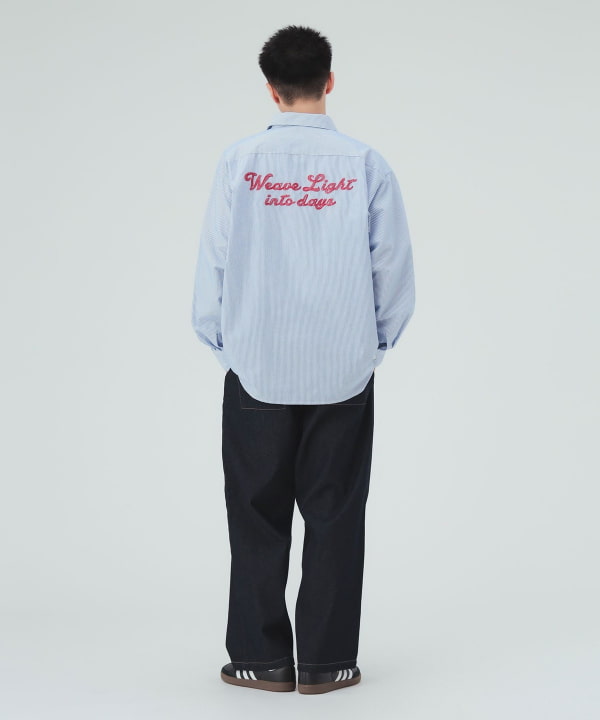 GMS ワーク ロングスリーブシャツ [H:183cm C:80 W:68 H:89.5 Size:L]