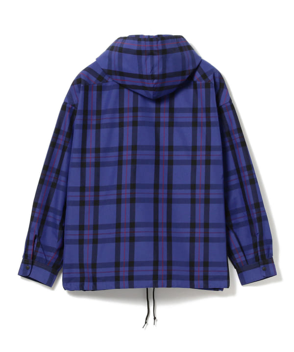 Beams Heart ビームス ハート アウトレット Beams Heart チェック柄 フードシャツ シャツ ブラウス カジュアルシャツ 通販 Beams