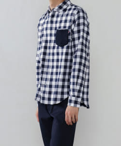 BEAMS HEART / ストレッチ OX長袖シャツ