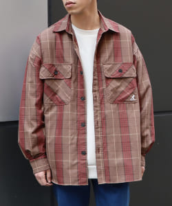 KANGOL / チェック CPO シャツジャケット 〈EXCLUSIVE〉