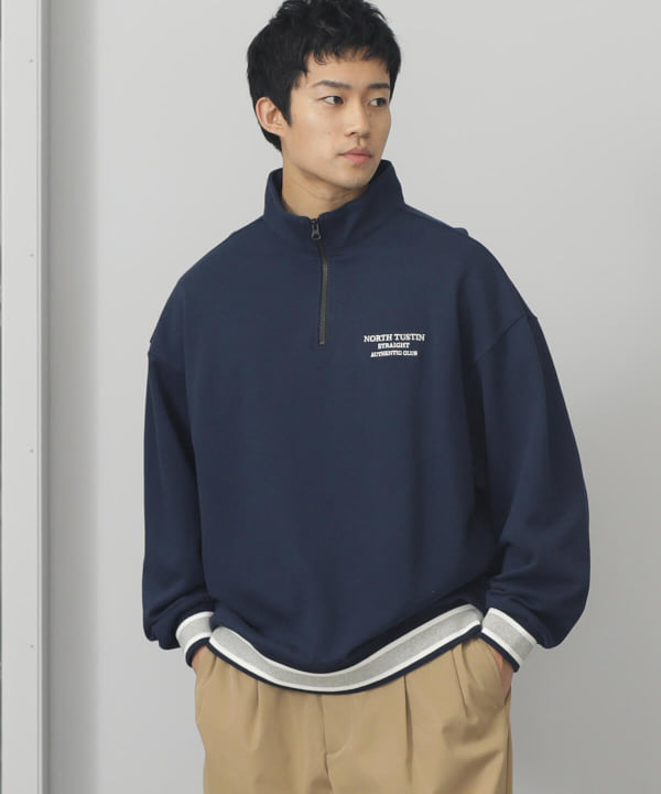 □新品未開封 BEAMS GOLF パッカブル ハーフジップ パーカー neuroid