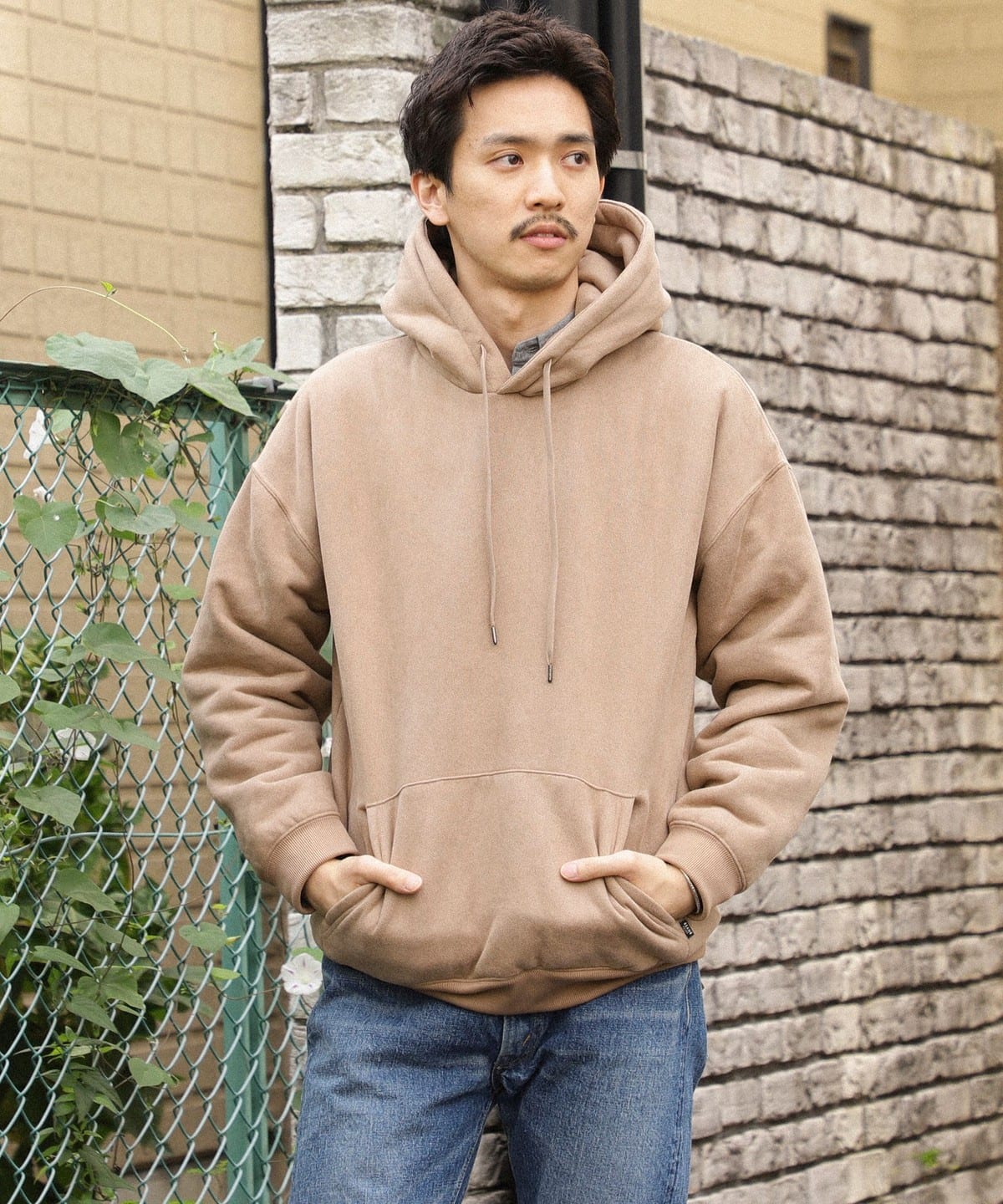 タグ付【CLANE】BOA KNIT PARKER