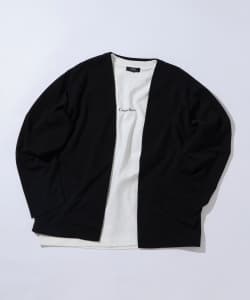 ポリエステル 梨地 カーディガン（Tシャツセット）