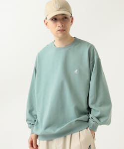【EXCLUSIVE】KANGOL / クルーネック スウェット