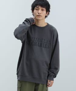 レタード ビッグ スウェット