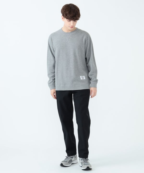 BEAMS HEART(ビームス ハート)起毛 ワッフル クルーネック BEAMS HEART(ビームス ハート)起毛 ワッフル クルーネック