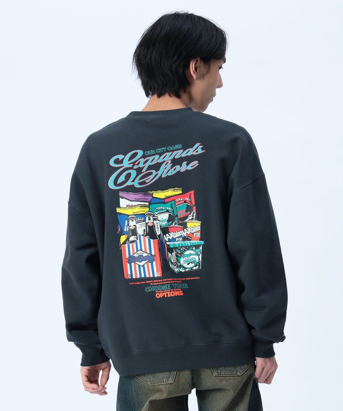 BEAMS HEART BEAMS HEART Hood Graphic Sweatshirt (Tops Sweatshirt) Available at BEAMS BEAMS HEART BEAMS HEART Hood Graphic... 