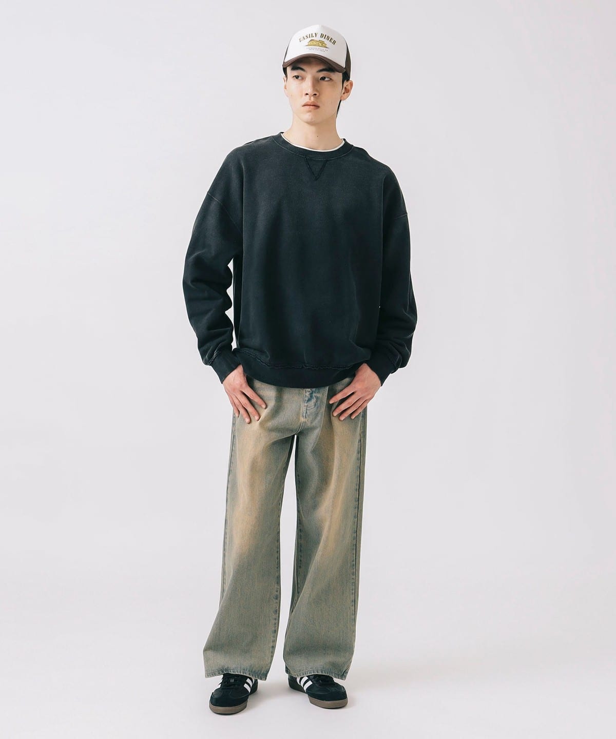 BEAMS HEART（ビームス ハート）GMS コットンウラケ クルー