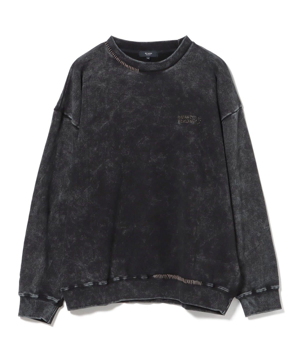 BEAMS HEART（ビームス ハート）フェード ステッチ クルーネック