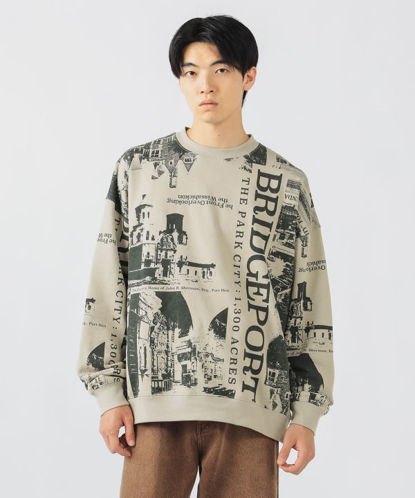 【29700円】BEAMS GOLF ロゴスウェット 総柄 29700円】BEAMS GOLF ロゴスウェット 総柄 29700円】BEAMS GOLF