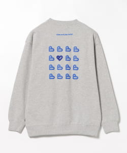 B-HEARTロゴ ワンポイント スウェット