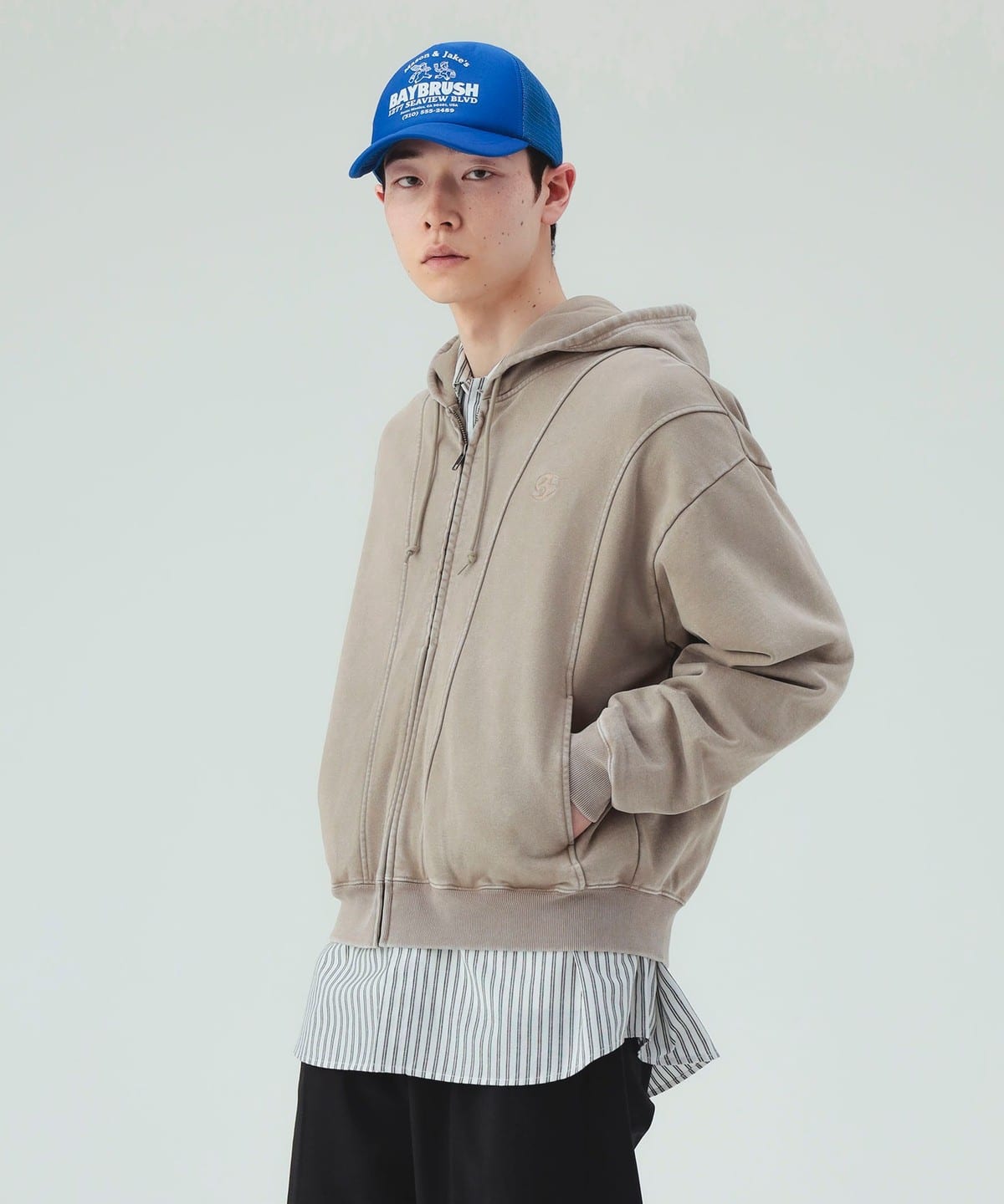 beams ジップパーカー BEAMS T（ビームスT）【SPECIAL PRICE】 Full Zip Hoodie（トップス