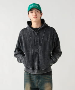 スノーウォッシュ 切替 ジップパーカー