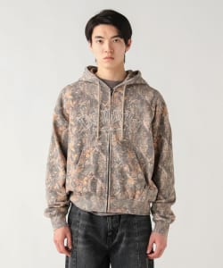 スノーウォッシュ アップリケ フルジップパーカー