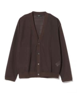 スカシリブ メッシュカーディガン