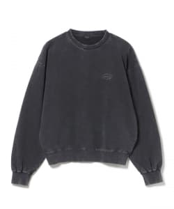 スノーウォッシュ ステッチ クルーネック スウェット