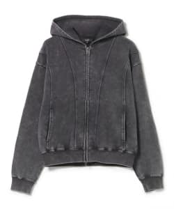 裏毛 スノーウォッシュ フルジップ パーカー
