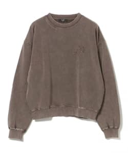 フェード ステッチ クルーネック スウェット