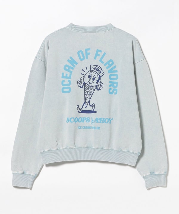 【COLLABORATION】STRANGER THINGS / Scoops Ahoy Crewneck Sweatshirt