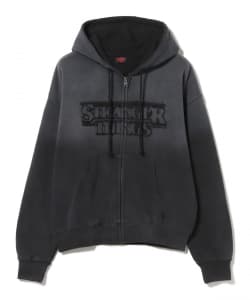 【COLLABORATION】STRANGER THINGS / Faded Full-Zip Hoodie