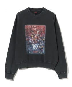 【COLLABORATION】STRANGER THINGS / STRANGER THINGS 10th Anniversary Crewneck Sweatshirt