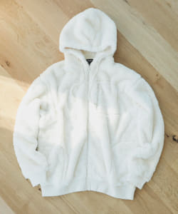 BEAMS HEART / ボア ジップ パーカ