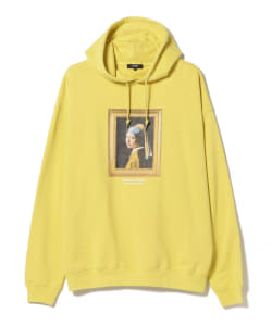 BEAMS HEART / フェルメール プリント ビッグパーカ