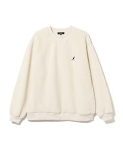 KANGOL × BEAMS HEART / ボア クルーネック プルオーバー