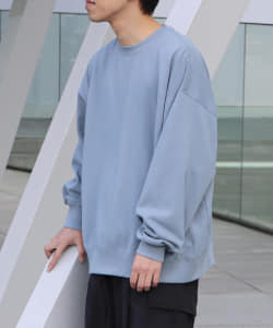 BEAMS HEART / ビッグ クルーネック スウェット