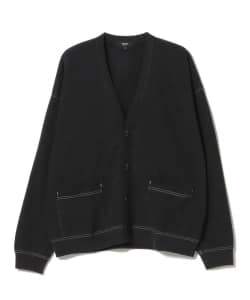 BEAMS HEART / ビッグ スウェット カーディガン