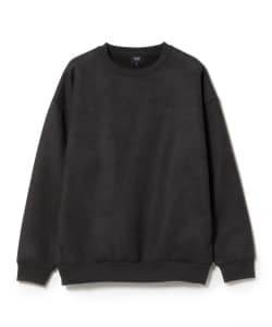 BEAMS HEART / 裏ボア フェイクスエード クルーネック プルオーバー