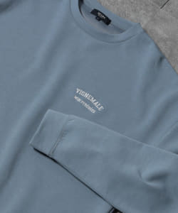 BEAMS HEART / ダンボール エンブロイダリー ロングスリーブ Tシャツ