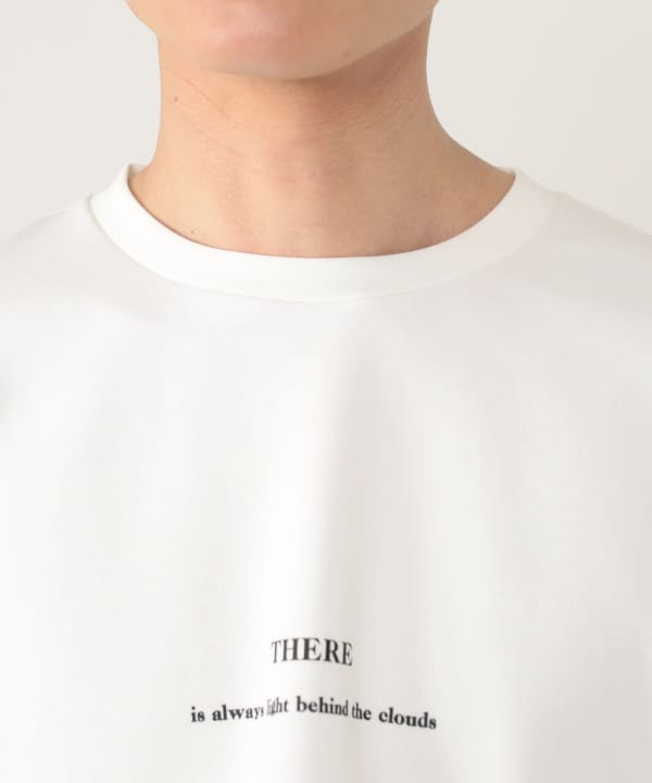 BEAMS HEART（ビームス ハート）ダンボール プリント ロングスリーブ T