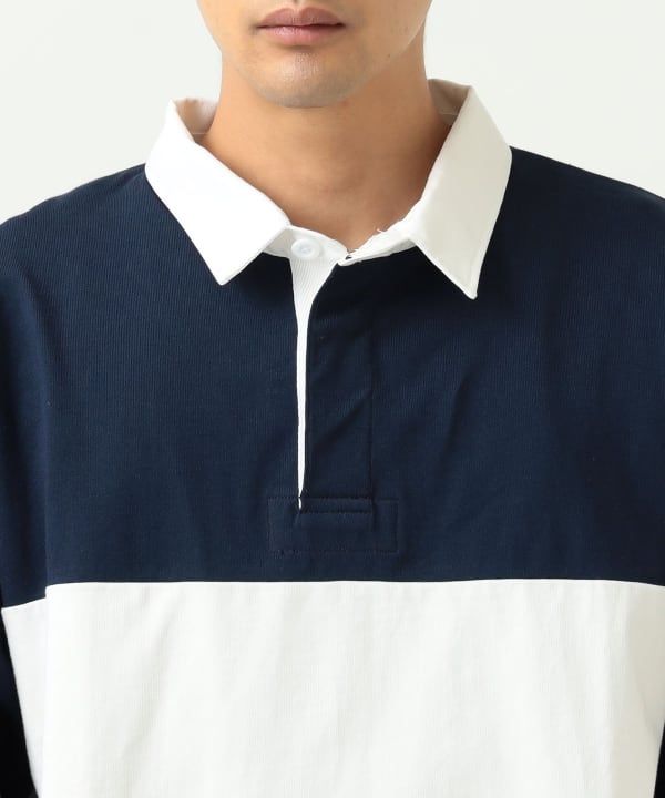 ユニクロポロシャツ スウェットラガーシャツ ハーフボタン 長袖 - 通販