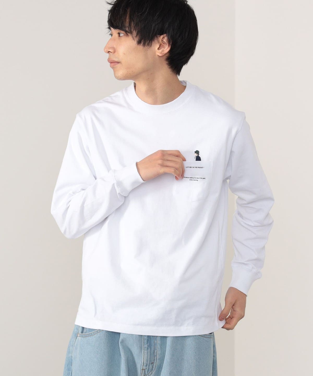 BEAMS HEART ビームス ハート / グラフィック 刺繍 ポケット Tシャツ Tシャツ・カットソー MEN WHITE/hat S BEAMS HEART ビームス ハート / グラフィック 刺繍 ポケット Tシャツ Tシャツ・カットソー MEN WHITE/hat S