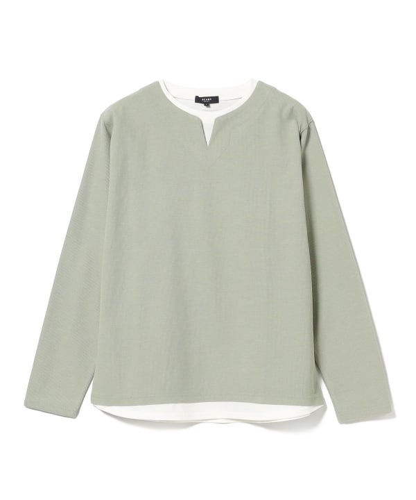 BEAMS HEART（ビームス ハート）ステッチ フェイクレイヤー