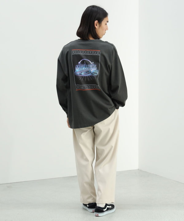 BEAMS HEART BEAMS HEART Print Normal Long Sleeve (T-shirts