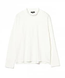BEAMS HEART / モックネック スムース Tシャツ