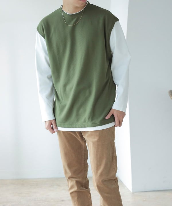 Beams Heart ビームス ハート Beams Heart フェイクレイヤー ベスト ロングスリーブ Tシャツ Tシャツ カットソー カットソー 通販 Beams Beams Heart ビームス ハート Beams Heart フェイクレイヤー ベスト ロングスリーブ Tシャツ Tシャツ カットソー カットソー 通販 Beams