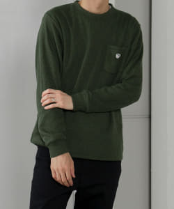 BEAMS HEART / コーヒー エンブレム ニットソー プルオーバー