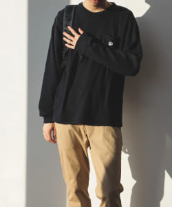 BEAMS HEART / コーヒー エンブレム ニットソー プルオーバー