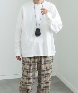BEAMS HEART / ヘビーオンスコットン天竺 ロングスリーブ ポケットTシャツ