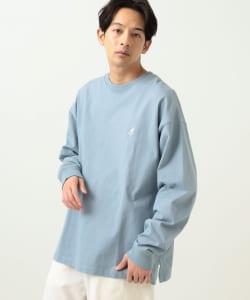 【EXCLUSIVE】KANGOL / 天竺 ビッグ ロングスリーブ Tシャツ