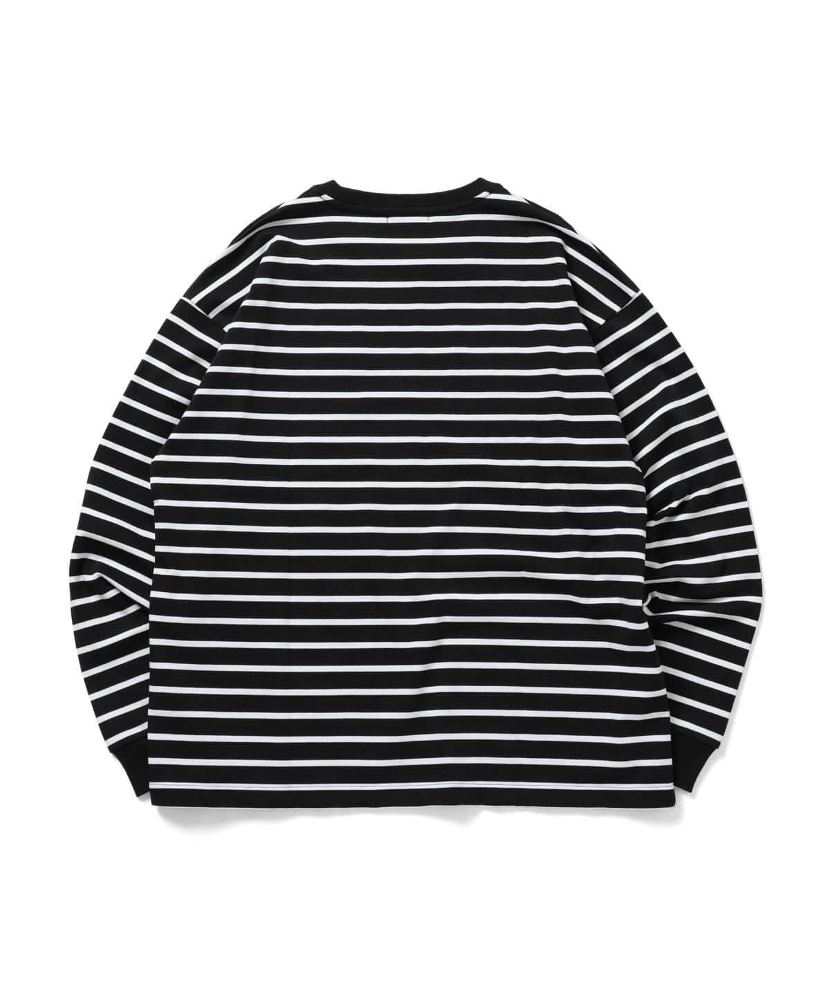 [Outlet] BEAMS HEART / Border Big Long Sleeve T-shirt