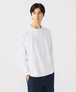 コットンライク ロングスリーブ カットソー（速乾・毛玉軽減）
