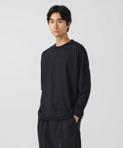 コットンライク ロングスリーブ カットソー（速乾・毛玉軽減）